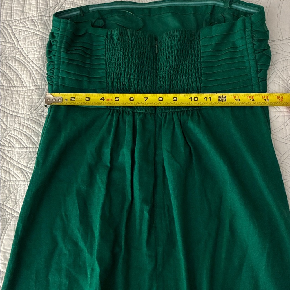 A&F Emerson Strapless Linen-Blend Maxi Dress - Picture 9 of 12